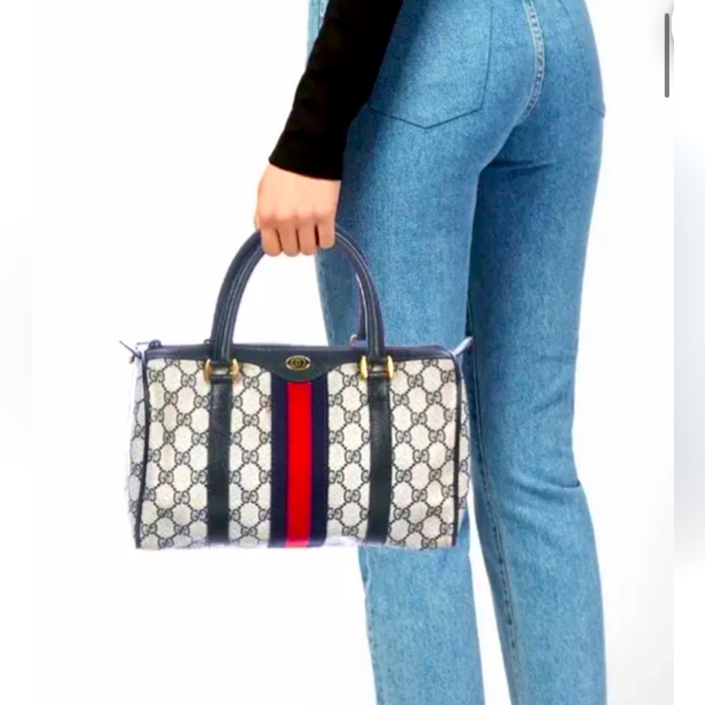 🔥🔥Classic GUCCI 🇮🇹 Boston Satchel Bag. Made in Italy. Vintage ‘80’s